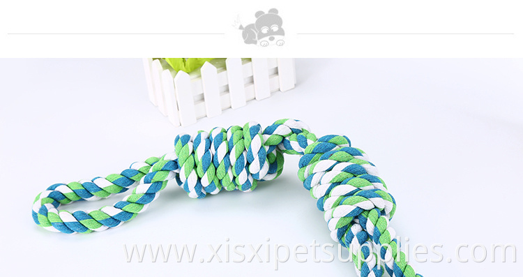 Wholesale New Style Big size handmade Cotton Rope Pet Dog Chew Toys for large dog